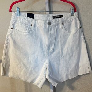 BLANKNYC The Warren White Denim Cutoff Shorts‎ Size 31